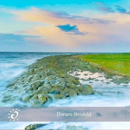 De Kleev Wohlfuehlen Direkt Am Nordseedeich 아파트 Wurster Nordseekuste